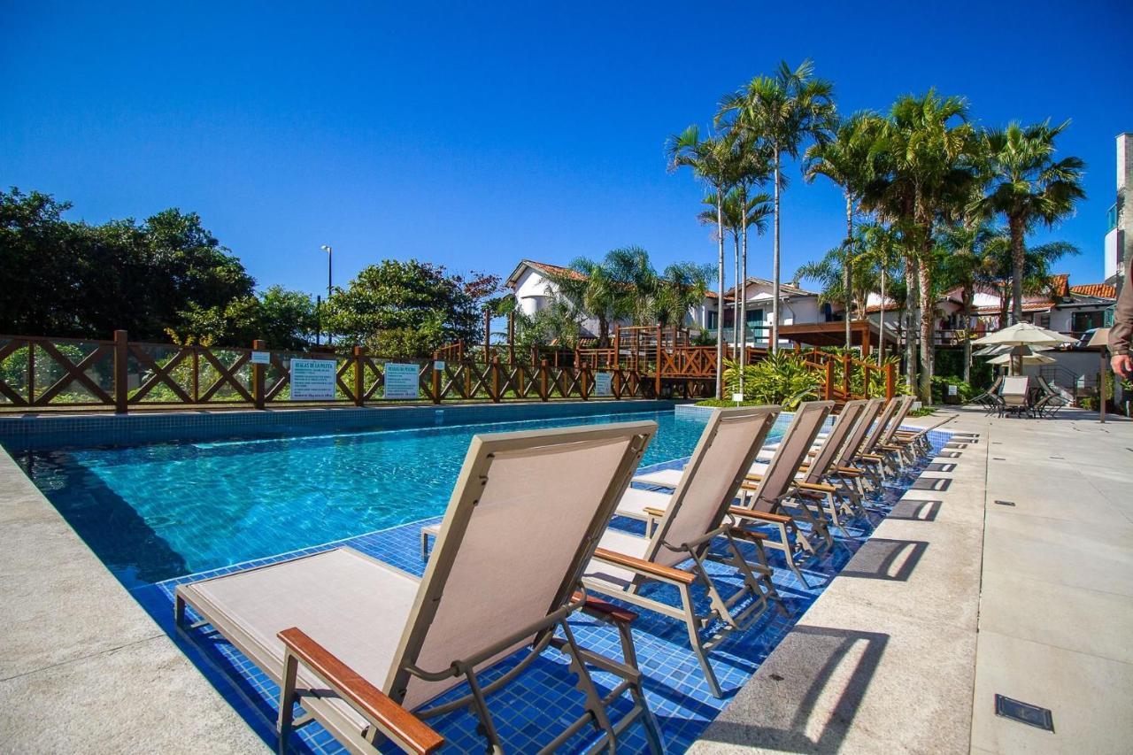Varandas Do Atlantico 101A - Excelente Apartamento Em Condominio De Luxo A Beira Mar - Piscina Climatizada - Academia - Бомбіняс Екстер'єр фото