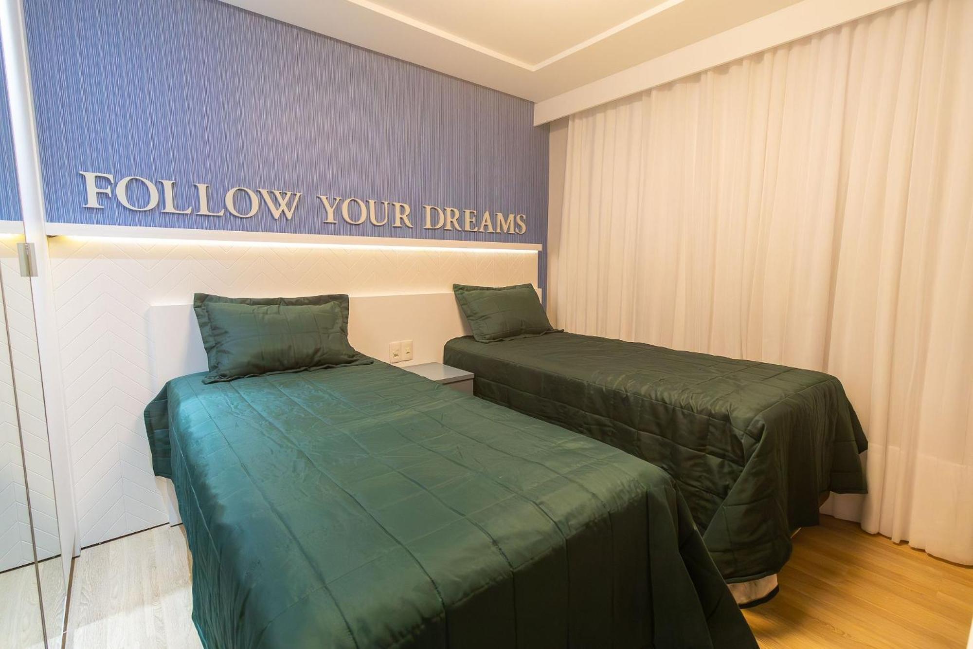 Varandas Do Atlantico 101A - Excelente Apartamento Em Condominio De Luxo A Beira Mar - Piscina Climatizada - Academia - Бомбіняс Екстер'єр фото