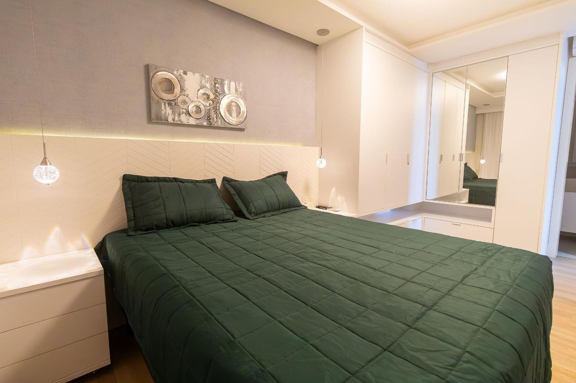 Varandas Do Atlantico 101A - Excelente Apartamento Em Condominio De Luxo A Beira Mar - Piscina Climatizada - Academia - Бомбіняс Екстер'єр фото