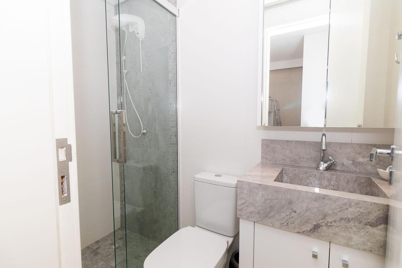 Varandas Do Atlantico 101A - Excelente Apartamento Em Condominio De Luxo A Beira Mar - Piscina Climatizada - Academia - Бомбіняс Екстер'єр фото