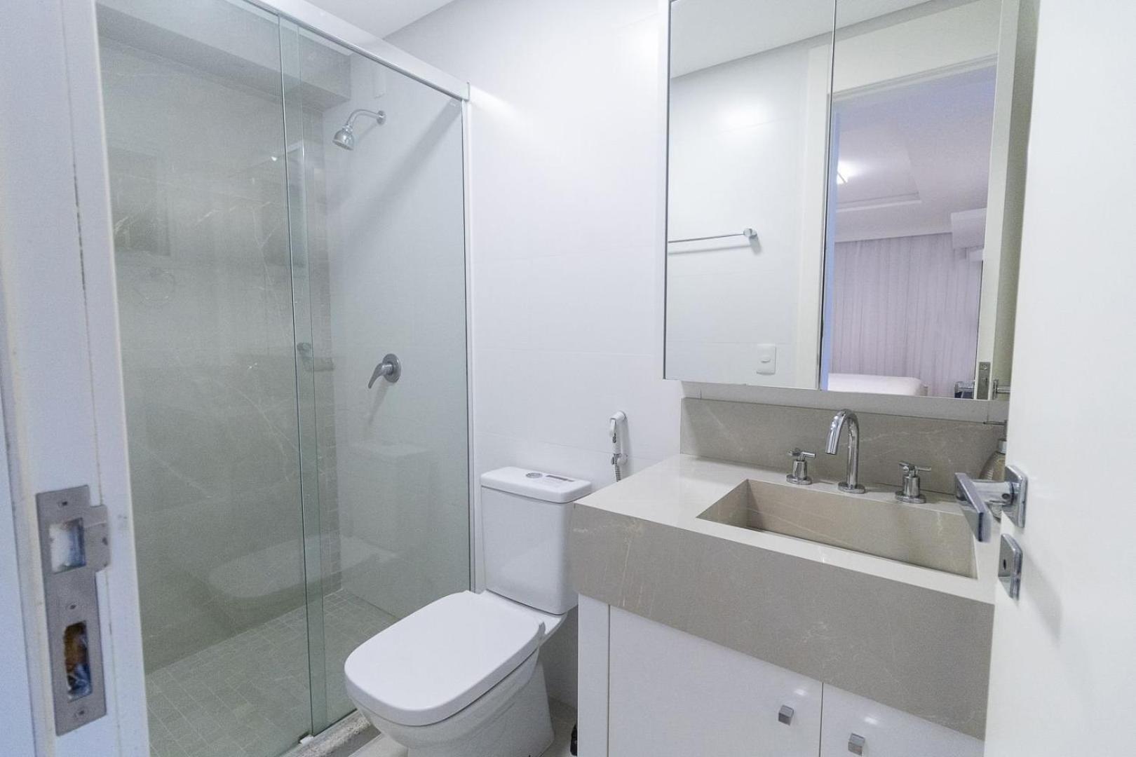 Varandas Do Atlantico 101A - Excelente Apartamento Em Condominio De Luxo A Beira Mar - Piscina Climatizada - Academia - Бомбіняс Екстер'єр фото