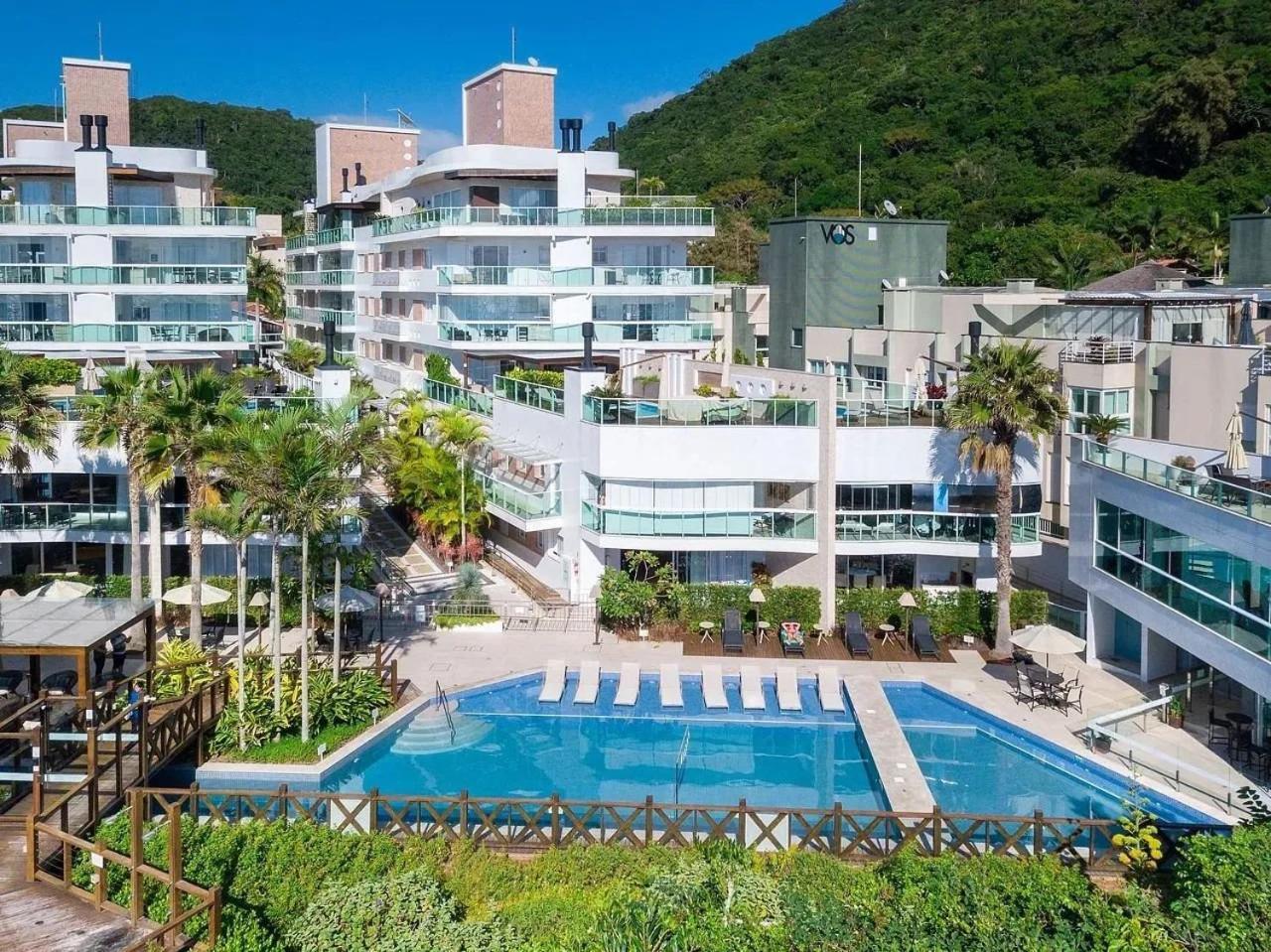 Varandas Do Atlantico 101A - Excelente Apartamento Em Condominio De Luxo A Beira Mar - Piscina Climatizada - Academia - Бомбіняс Екстер'єр фото