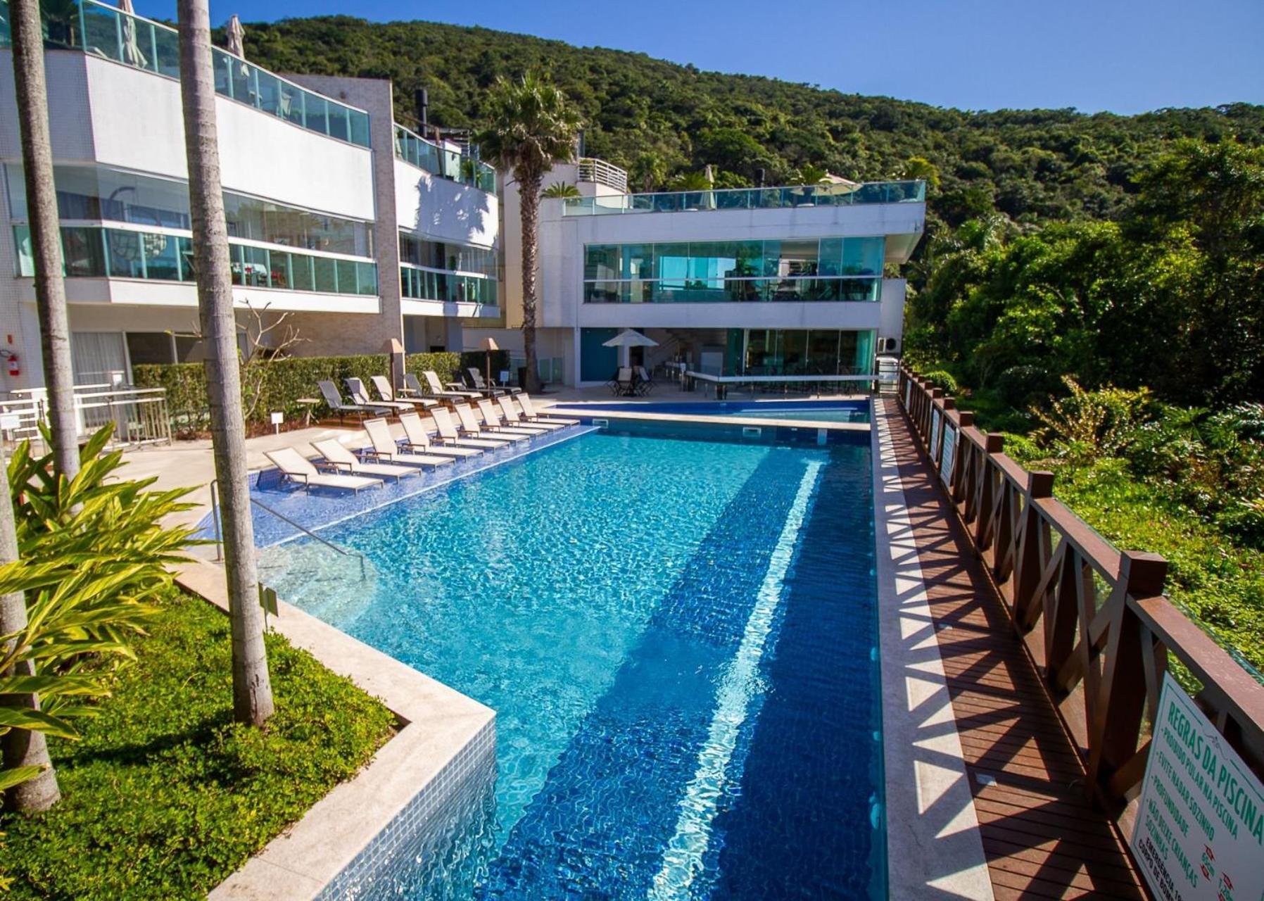 Varandas Do Atlantico 101A - Excelente Apartamento Em Condominio De Luxo A Beira Mar - Piscina Climatizada - Academia - Бомбіняс Екстер'єр фото