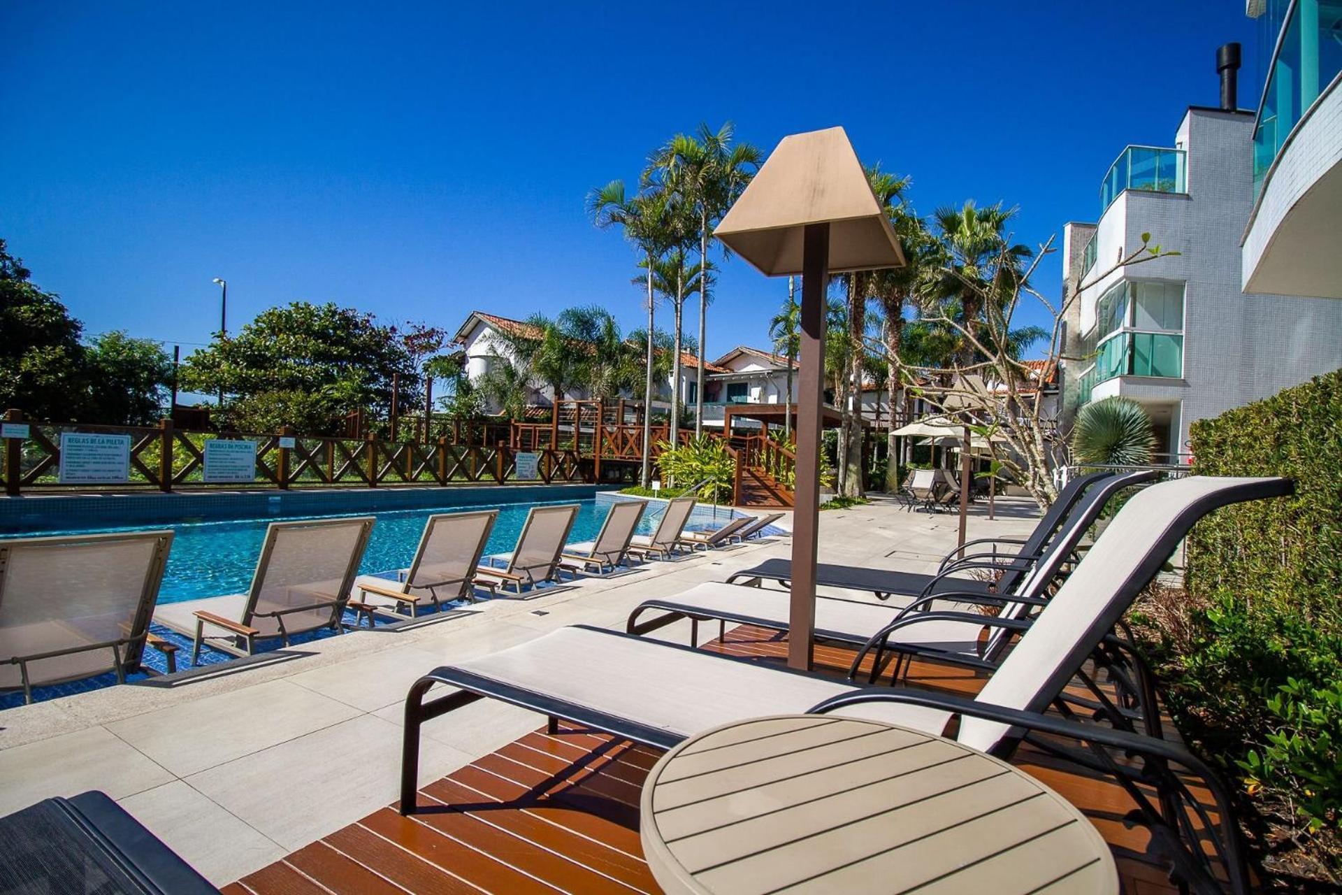 Varandas Do Atlantico 101A - Excelente Apartamento Em Condominio De Luxo A Beira Mar - Piscina Climatizada - Academia - Бомбіняс Екстер'єр фото