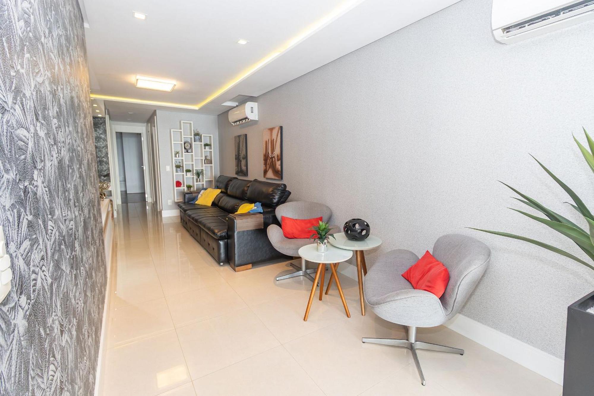 Varandas Do Atlantico 101A - Excelente Apartamento Em Condominio De Luxo A Beira Mar - Piscina Climatizada - Academia - Бомбіняс Екстер'єр фото